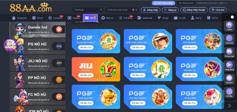 Game Slots Và Nổ Hũ Tại AA88 - Cơ Hội Trúng Thưởng Lớn